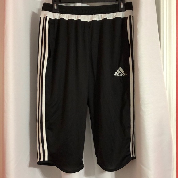 adidas mens capri shorts